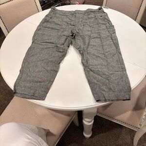 Athleta voyager linen pants size 20